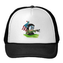 in the airforce trucker hat