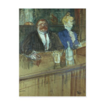 In the Bar: The Fat Proprietor Postcard