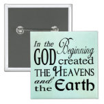 In the Beginning Pins
