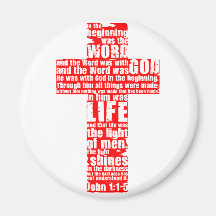 In The Beginning... Refrigerator Magnet