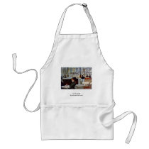In The Café By Manet Edouard Apron