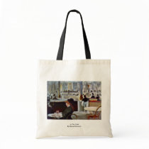 In The Café By Manet Edouard Bag