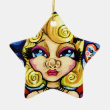 In The Clouds Holiday Star Ornament