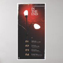 IN THE END (Leinwand) Posterdruck