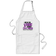 In The Fight Against Cystic Fibrosis DAUGHTER Apron