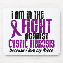 In The Fight Against Cystic Fibrosis NIECE Mouse Pads