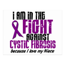 In The Fight Against Cystic Fibrosis NIECE Post Card