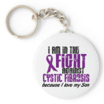 In The Fight Against Cystic Fibrosis SON Key Chains
