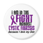 In The Fight Against Cystic Fibrosis SON Refrigerator Magnets