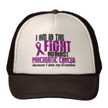 In The Fight Against Pancreatic Cancer GRANDMA Trucker Hat