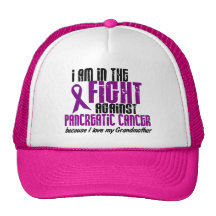 In The Fight Against Pancreatic Cancer GRANDMOTHER Trucker Hats