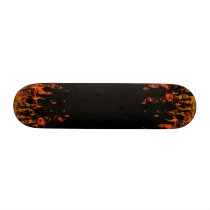 in the flames skateboard decks