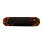 in the flames skateboard decks