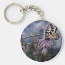 In The Garden Butterfy  Keychain