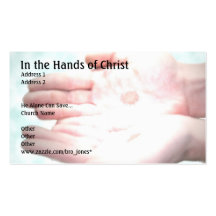 In the Hands of Christ Business Card