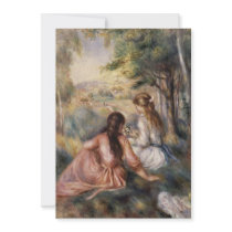 In the Meadow by Pierre-Auguste Renoir Announcements