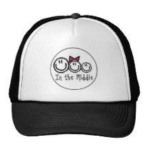 In the middle sister mesh hat