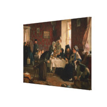 In the Monastery Guesthouse Canvas Prints