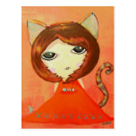 In The Mood For Cat Post Card