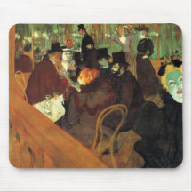 In the Moulin Rouge by Toulouse-Lautrec Mousepad