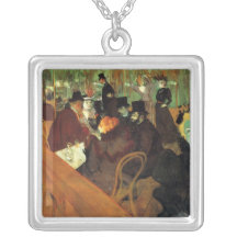 In the Moulin Rouge by Toulouse-Lautrec Custom Jewelry