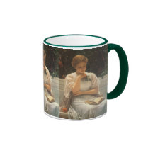 In the Orangery by Charles Edward Perugini Coffee Mugs