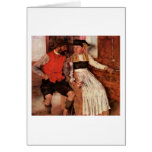 In The Parlour By Wilhelm Leibl Card