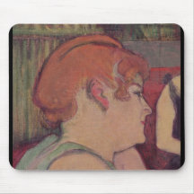 In the Salon at the Rue des Moulins Mouse Pad