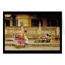 In the street 2 greeting cards
