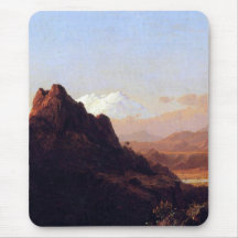 In the tropics by Frederick Edwin Church Mouse Pads