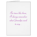 In times like these... greeting cards