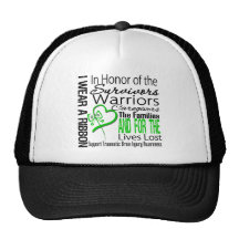 In Tribute Collage Traumatic Brain Injury Mesh Hat