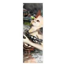 In trouble Bookmark Business Card Template