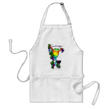 In Vino Veritas apron