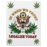 In Weed We Trust! -Designer Flyer