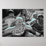 In Your Face Banner Poster