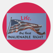 Inalienable Right Sticker