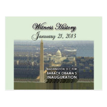 Inaugural 2013 Postcard