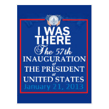 Inaugural 2013 Postcard