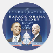Inaugural 2013 round stickers