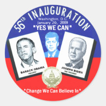 Inaugural JFK Sticker