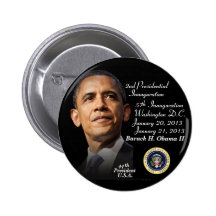 Inauguration 1-21-2013 du Président Barack Obama I Pin's Avec Agrafe