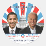 Inauguration 2009 round sticker