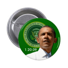 Inauguration Day 1.20.09 - Collector's Item! Buttons