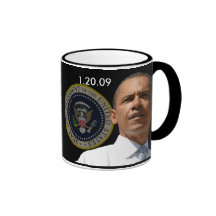 Inauguration Day 1.20.09 - Collector's Item! Coffee Mugs