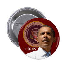 Inauguration Day 1.20.09 - Collector's Item! Pins