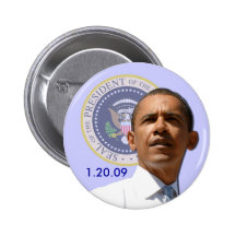 Inauguration Day 1.20.09 - Collector's Item! Pins