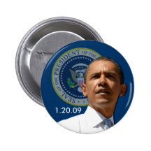 Inauguration Day 1.20.09 - Collector's Item! Pins