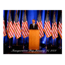 Inauguration Day 2009 Post Card - Customized