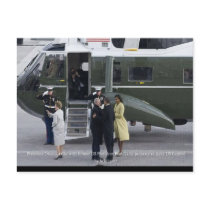 Inauguration Day in Photos Bush Leaving Washington Post Card